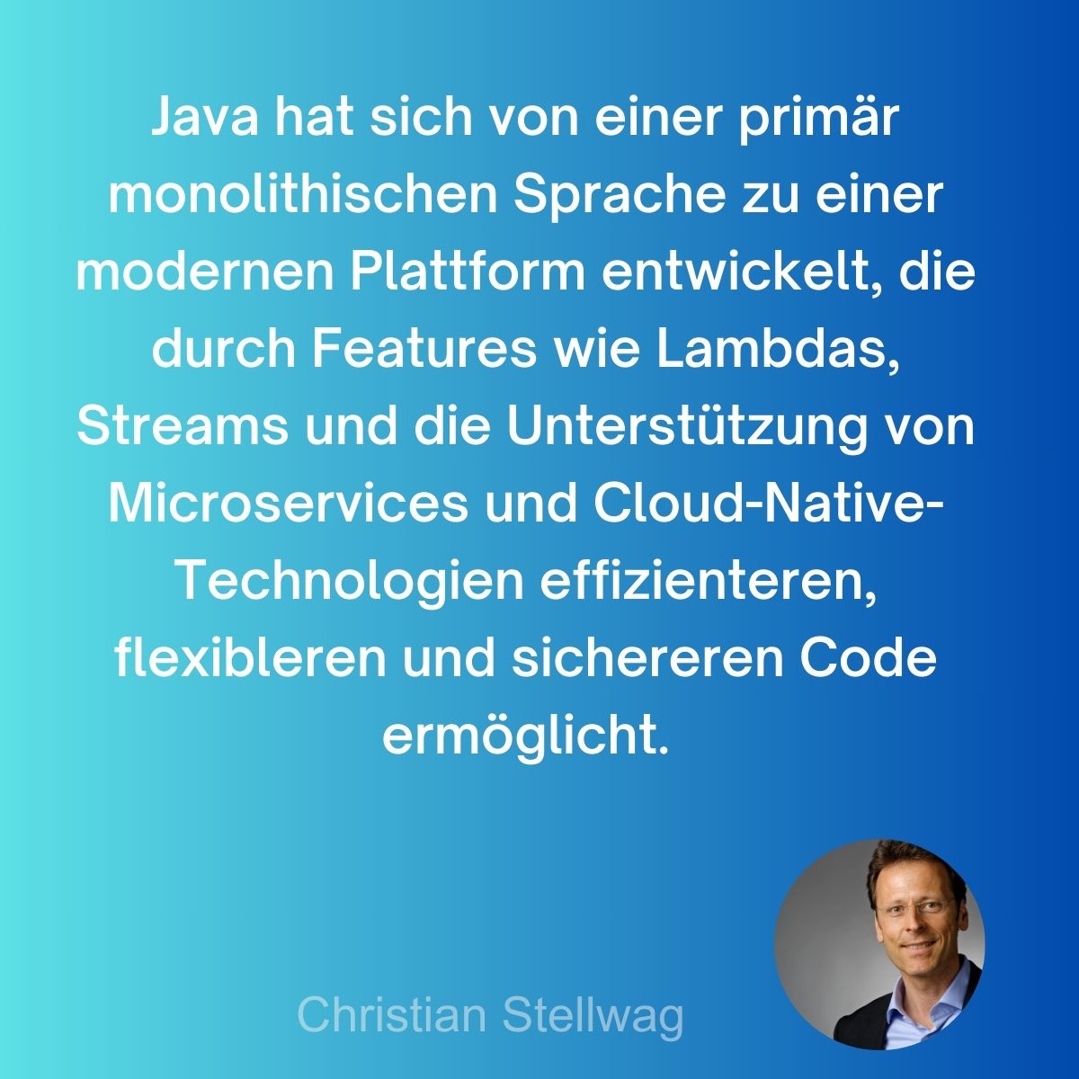 Java: Von einer monolithischen Sprache zur modernen Plattform mit Lambdas, Streams, Microservices und Cloud-Native-Technologien für effizienten, flexiblen und sicheren Code.